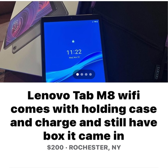 Lenovo M8 tablets - Picture 5 of 8